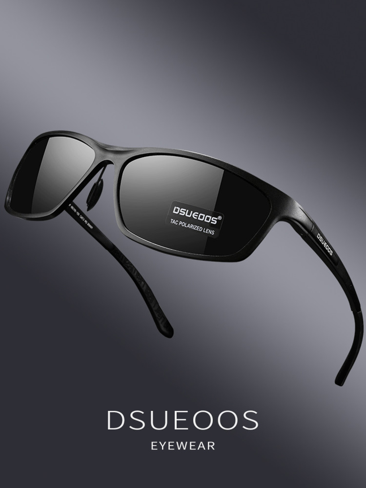 DSUEOOS 2025 Polarized Men's Sunglasses - HD Driving & Fishing Sports Shades - DSUEOOS