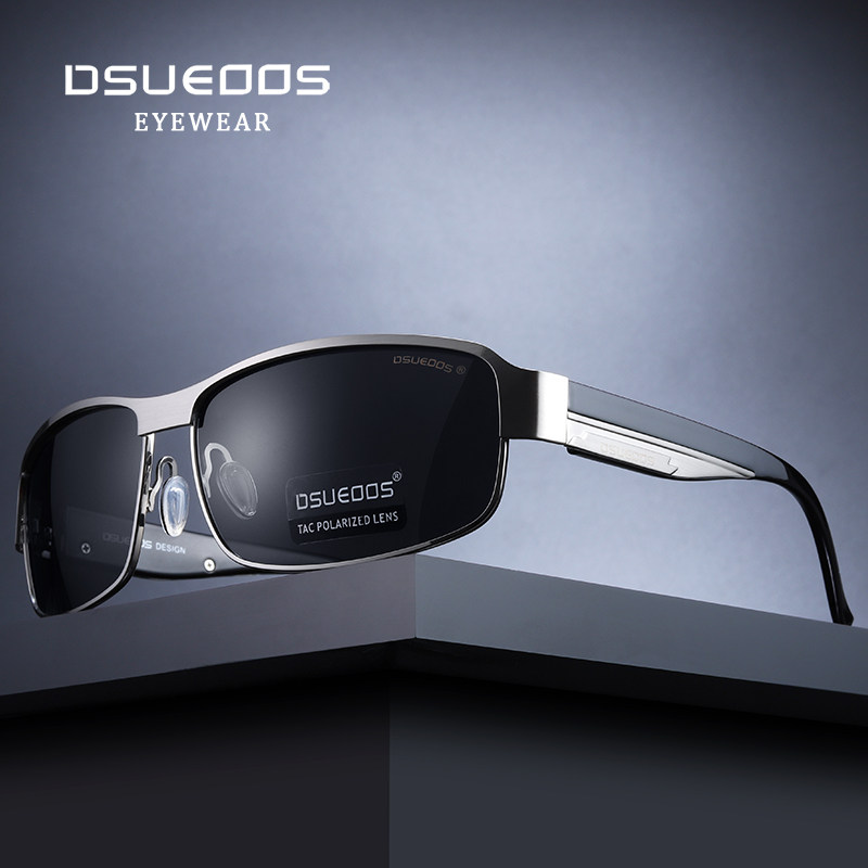 DSUEOOS Men's Polarized Photochromic Sunglasses - Day & Night Vision Driving & Fishing Eyewear - UV400 Protection - DSUEOOS