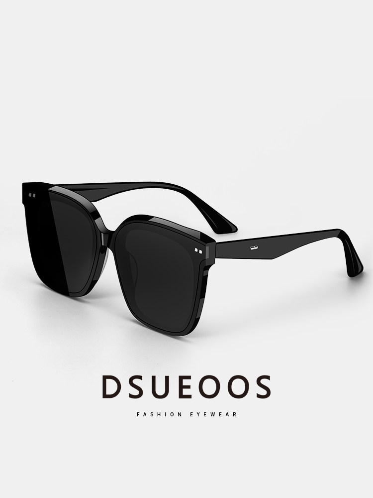 DSUEOOS GM-LOC Retro Square Sunglasses for Men & Women - Premium UV400 Protection & Designer Style Eyewear - DSUEOOS