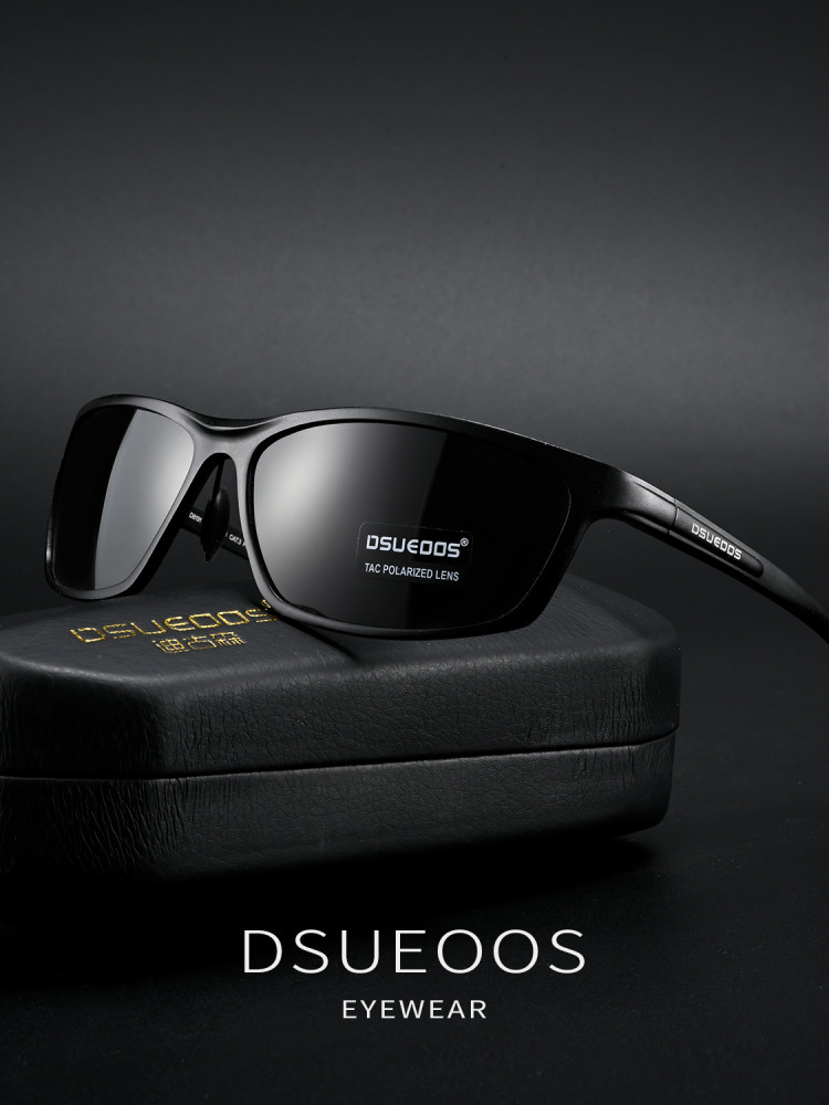 DSUEOOS 2025 Polarized Men's Sunglasses - HD Driving & Fishing Sports Shades - DSUEOOS