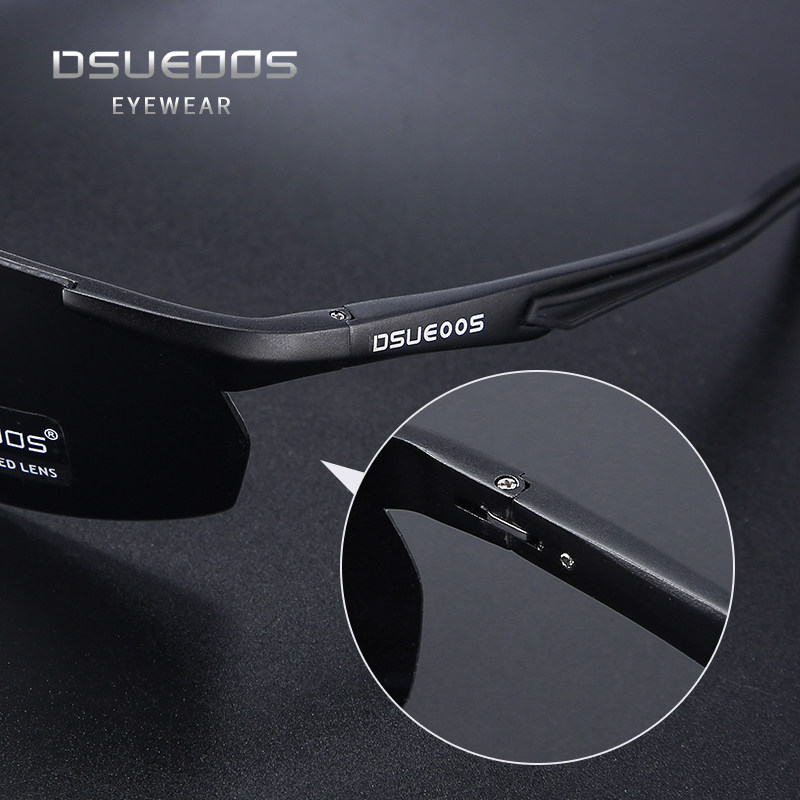 DSUEOOS Men's Polarized HD Driving Sunglasses - UV400 Protection & Day/Night Vision for Fishing, Cycling & Outdoor Comfort - DSUEOOS