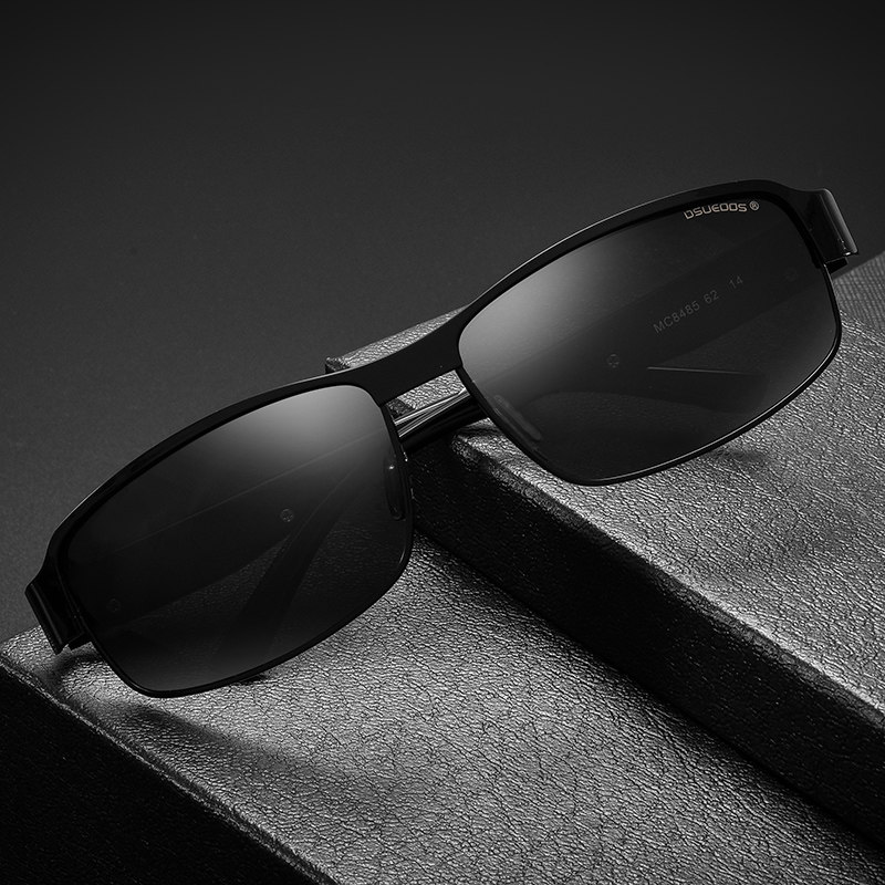 DSUEOOS Polarized Driving Sunglasses for Men - HD Night Vision Photochromic Lenses for Fishing & Cycling - DSUEOOS